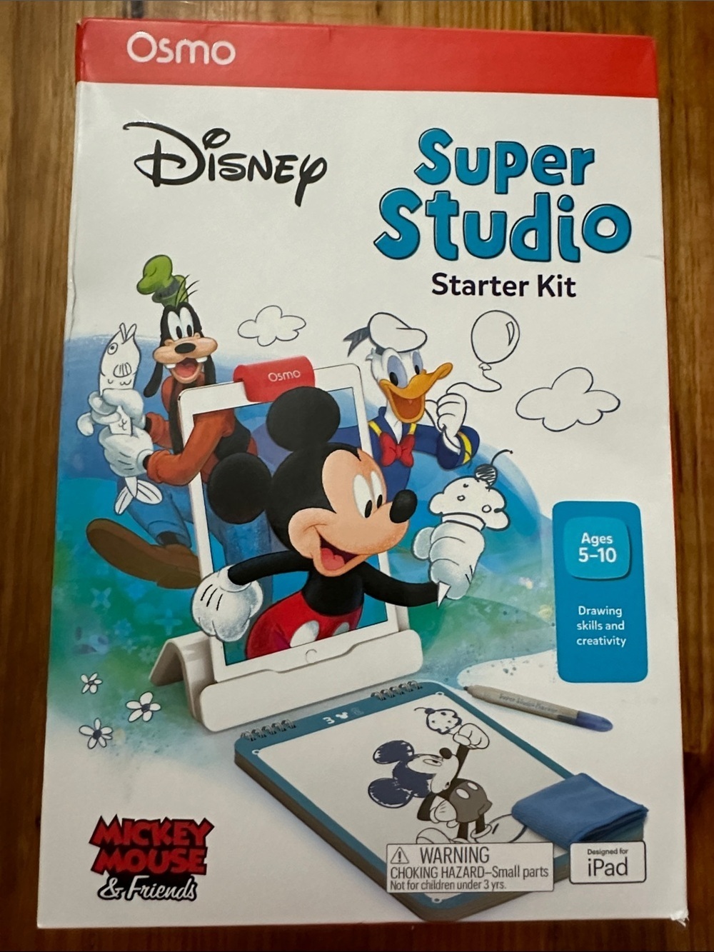 NEW Osmo Super Studio Starter Kit-Disney Mickey Mouse & Friends  (4 iPad) sealed